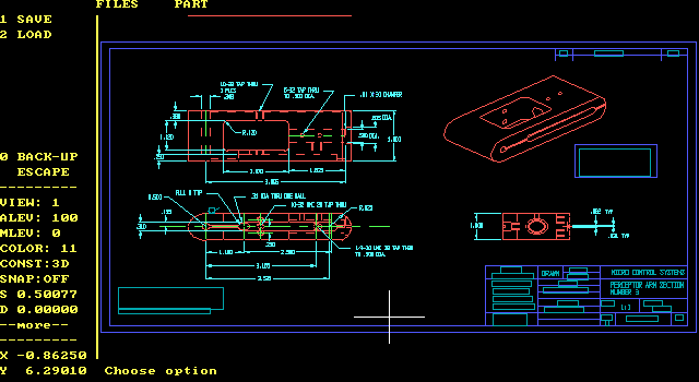 Cadkey 1.42 - Edit