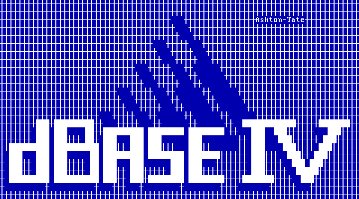 dBase IV 1.1 - Splash