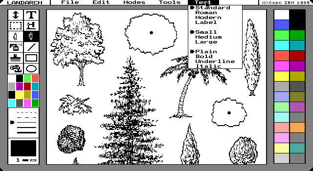 IBM Drawing Assistant 1.00 - Edit 2