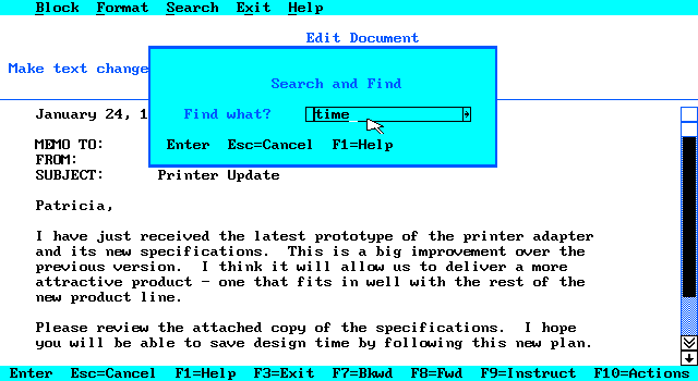 IBM Common User Access Samples Diskette 1.0 - Popup