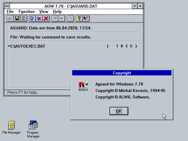 Avast 7.70 - AGuard for Windows