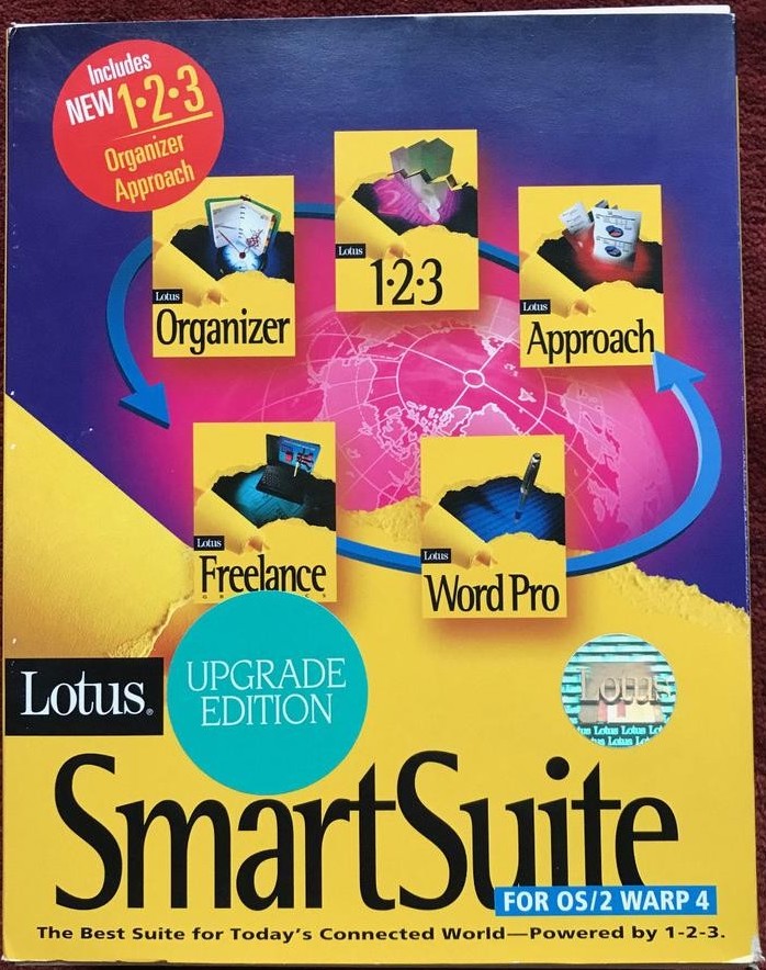 Lotus SmartSuite for OS2 Warp 4 - Box Front
